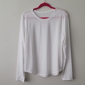 lululemon athletica White Long Sleeve Tee